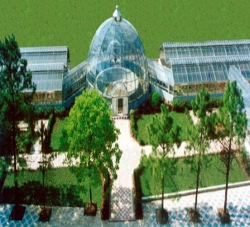 中科院武汉植物研究所(植物园)球体组合温室